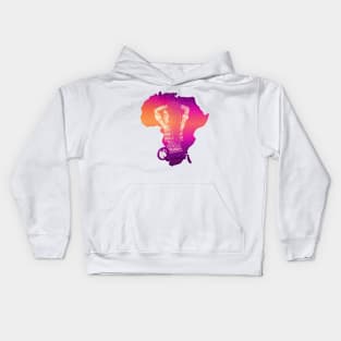 African Queen- Sunset Kids Hoodie